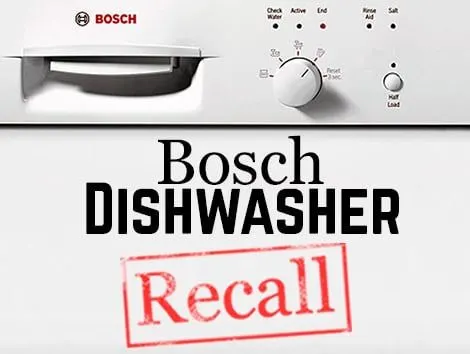 Bosch Dishwasher Recall 2015