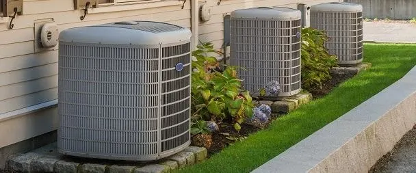 Heating and air conditioning inverter used to heat and cool condos