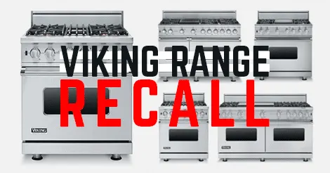 Viking Range Recall